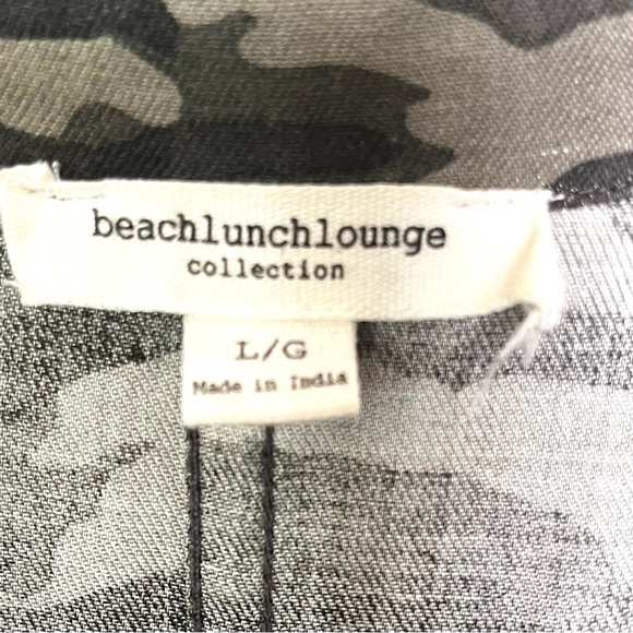 Beachlunchlounge Women's Lightweight Camo Jacket Utility Gorpcore Size Large - Picture 2 of 14